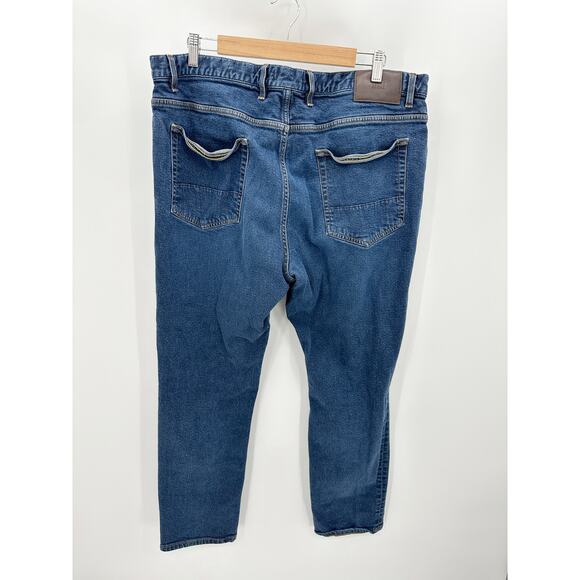 SPOKE Build B Medium Wash Straight Leg Jeans Mens Size 42x30 - Picture 2 of 8